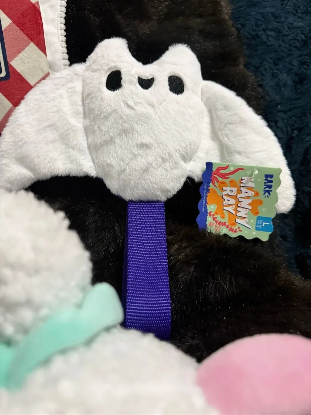 Bark Box Dog Toys Lot of 10 toilet paper mana ray Peace bus alien